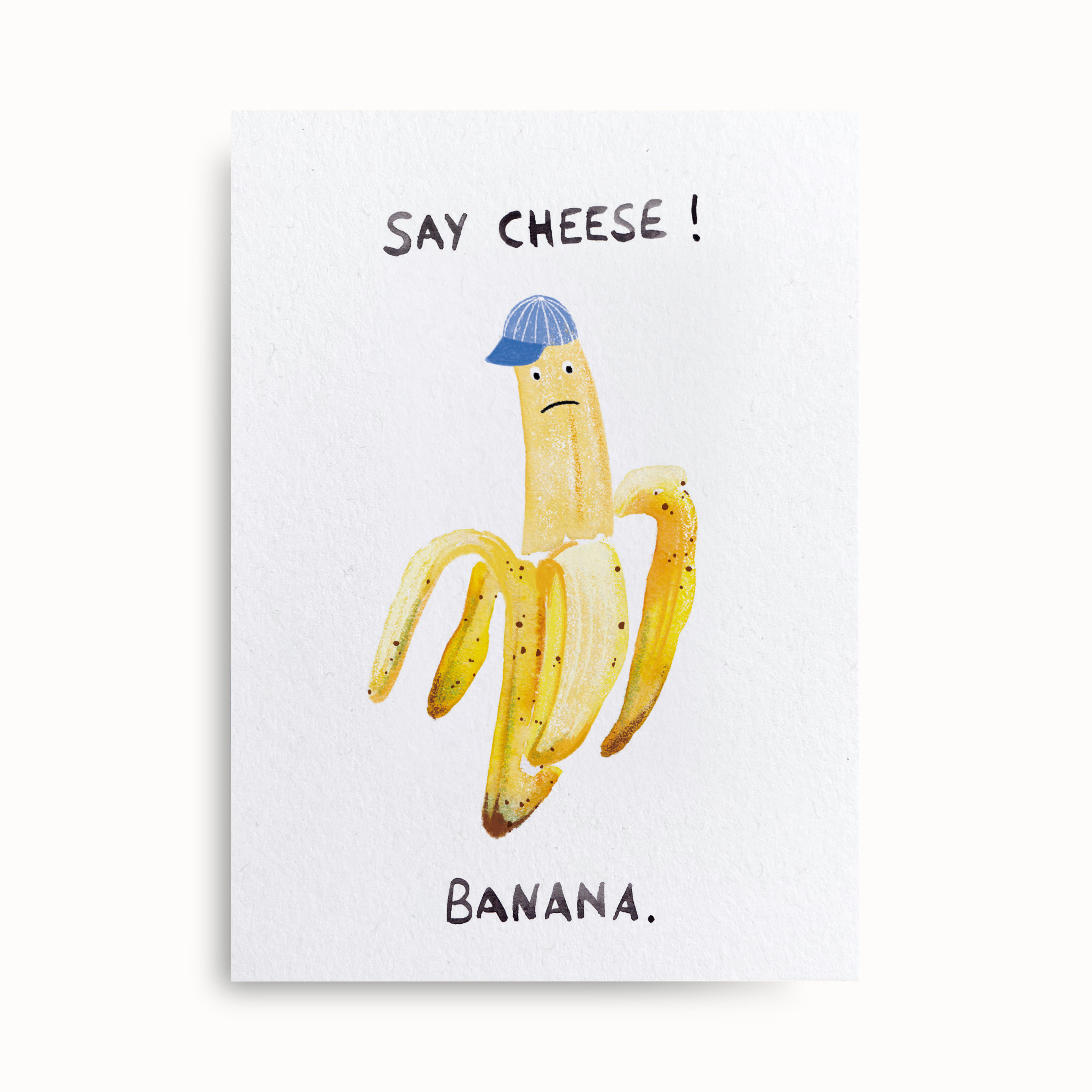 Banana-Postkarte-Illustration-FarinaKuklinski