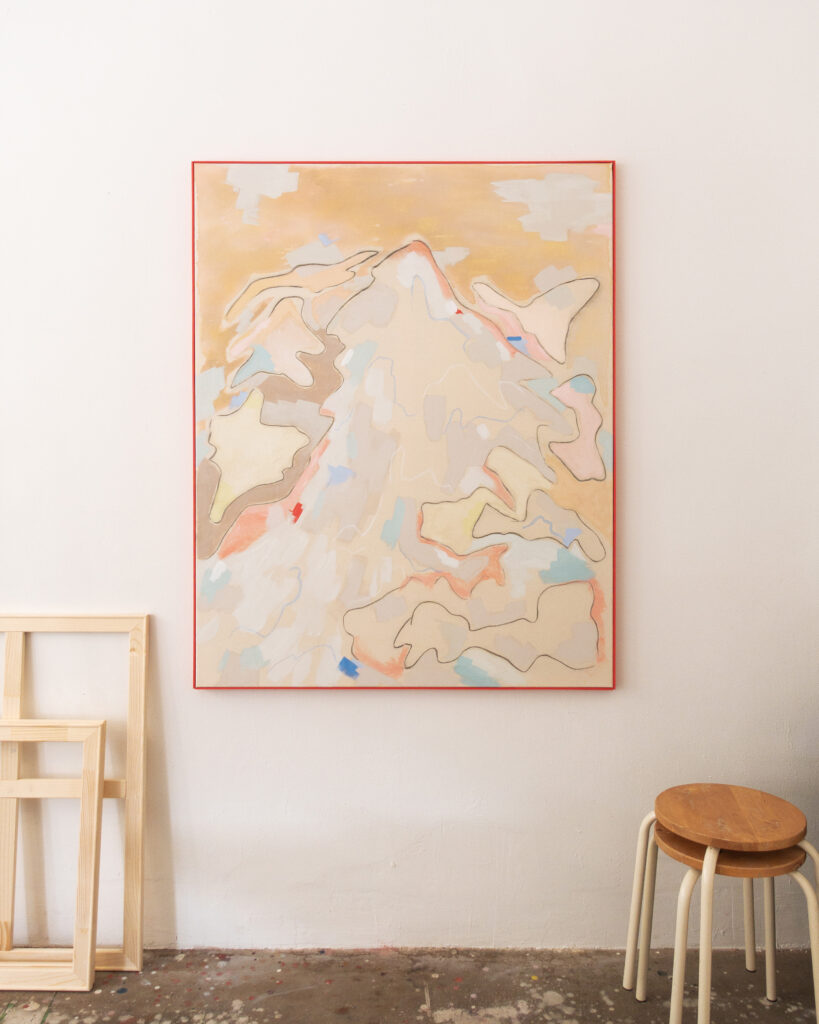 Bild Felsen Küste Acryl Leinwand Atelier
