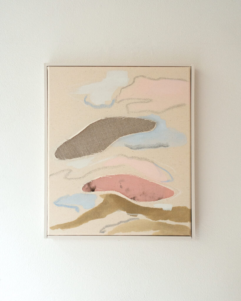 Stoff trifft auf Acryl